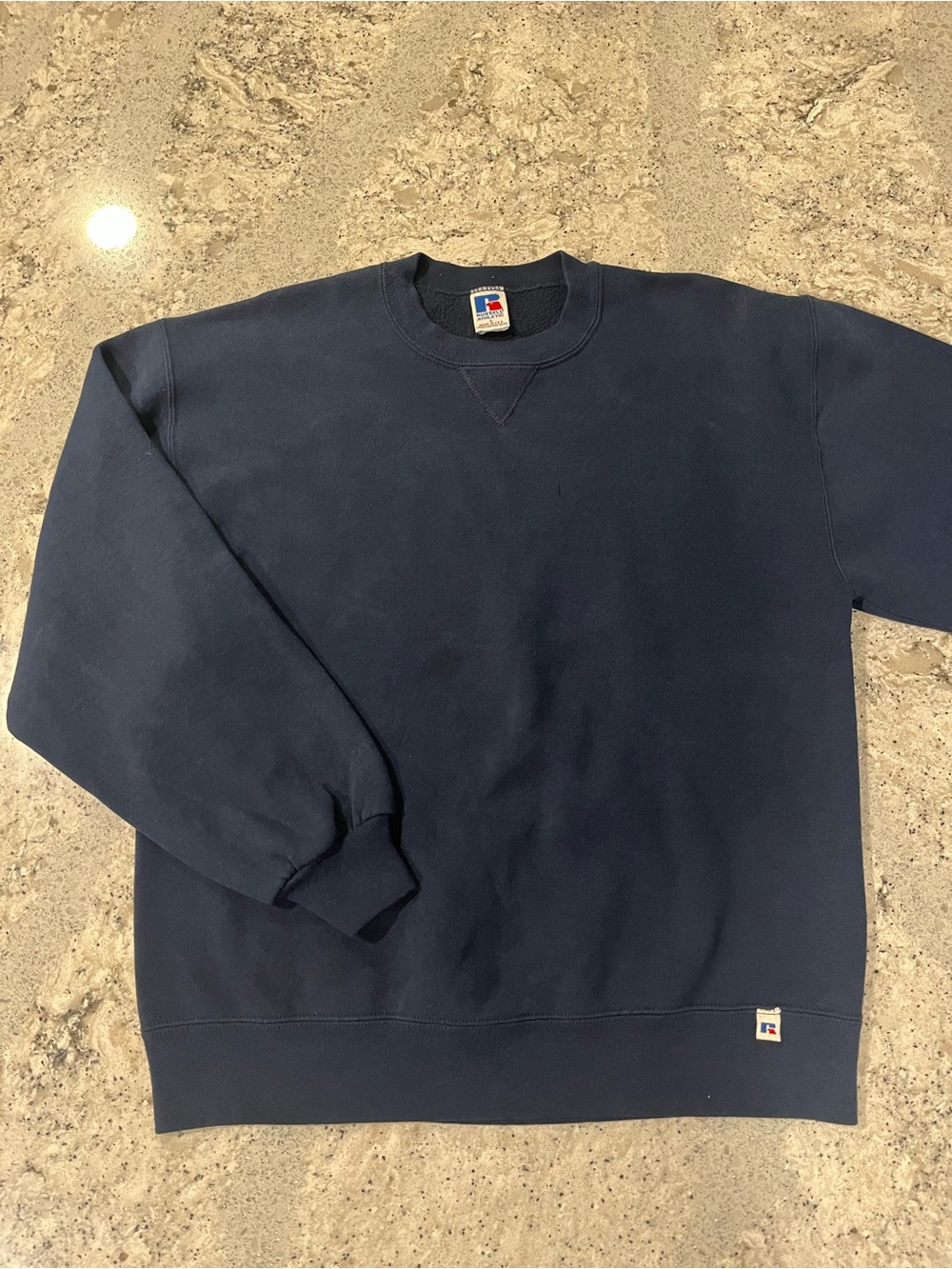 Vintage 90s Navy Blue Crewneck Sweater